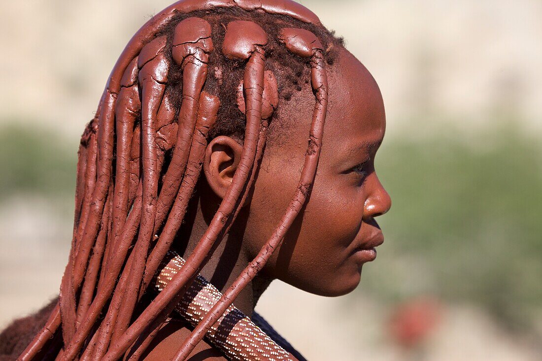 Himba-Frau, Kaokoveld, Namibia