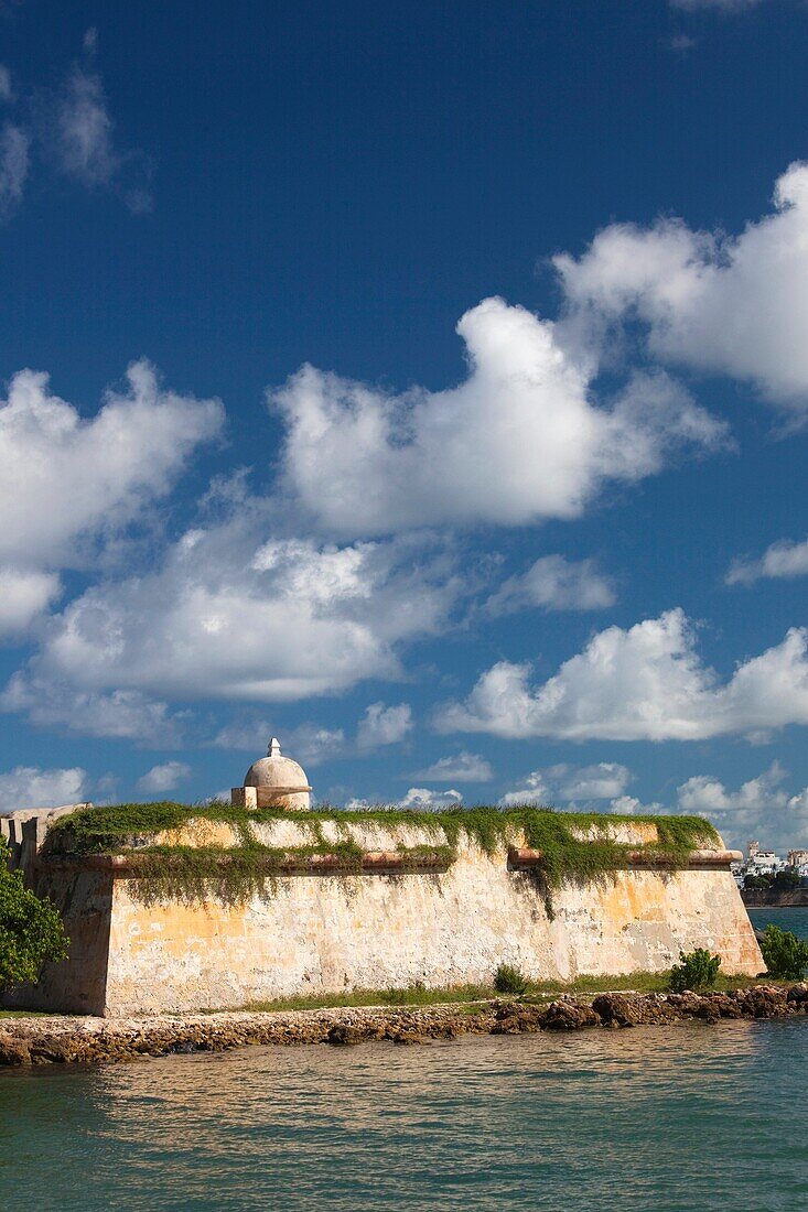Puerto Rico, San Juan Area, Catano, Isla de Cabras, Fuerte San Juan de la Cruz fort.