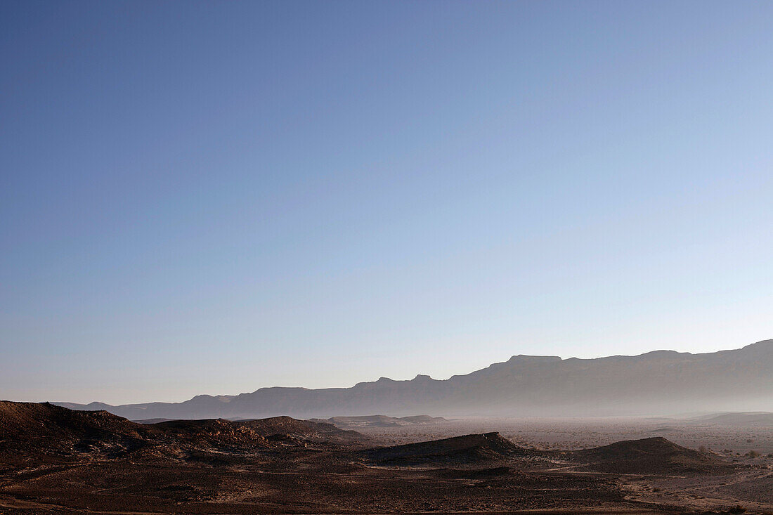 Morgenstimmung in der Wüste, Machtesch Ramon, Wüste Negev, Israel