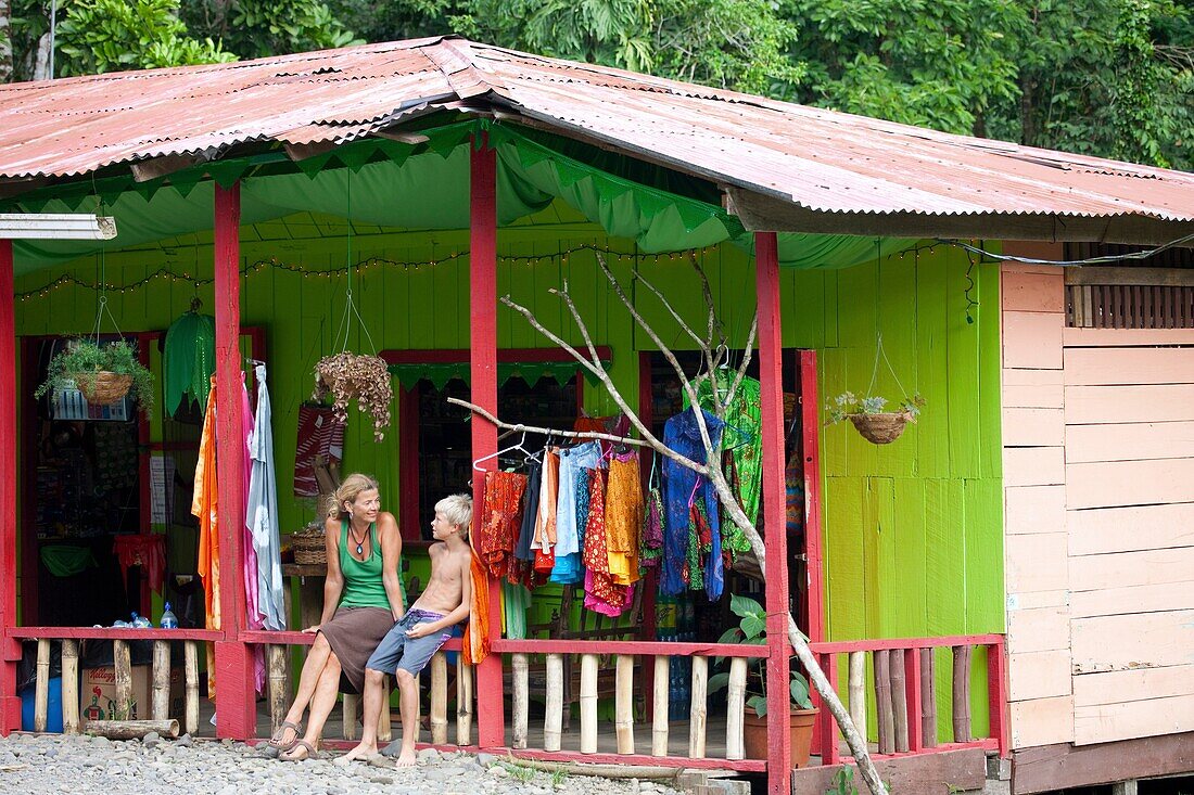 Shop in Punta Uva, Costa Rica