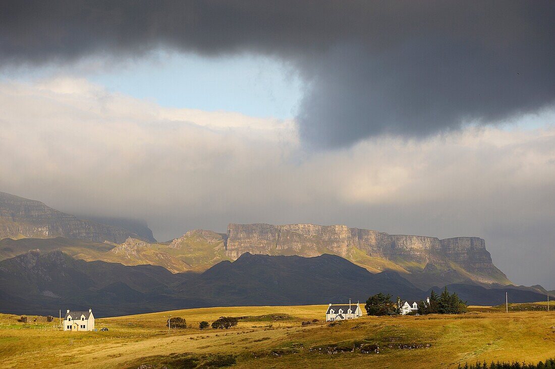 Trotternish peninsula. Isle of Skye. Scotland. Great Britain.