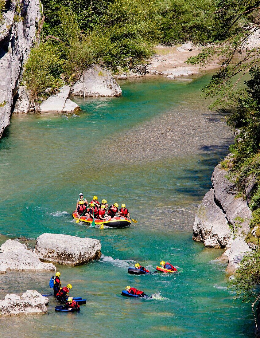 water sports, Verdon Gorge, Provence, France