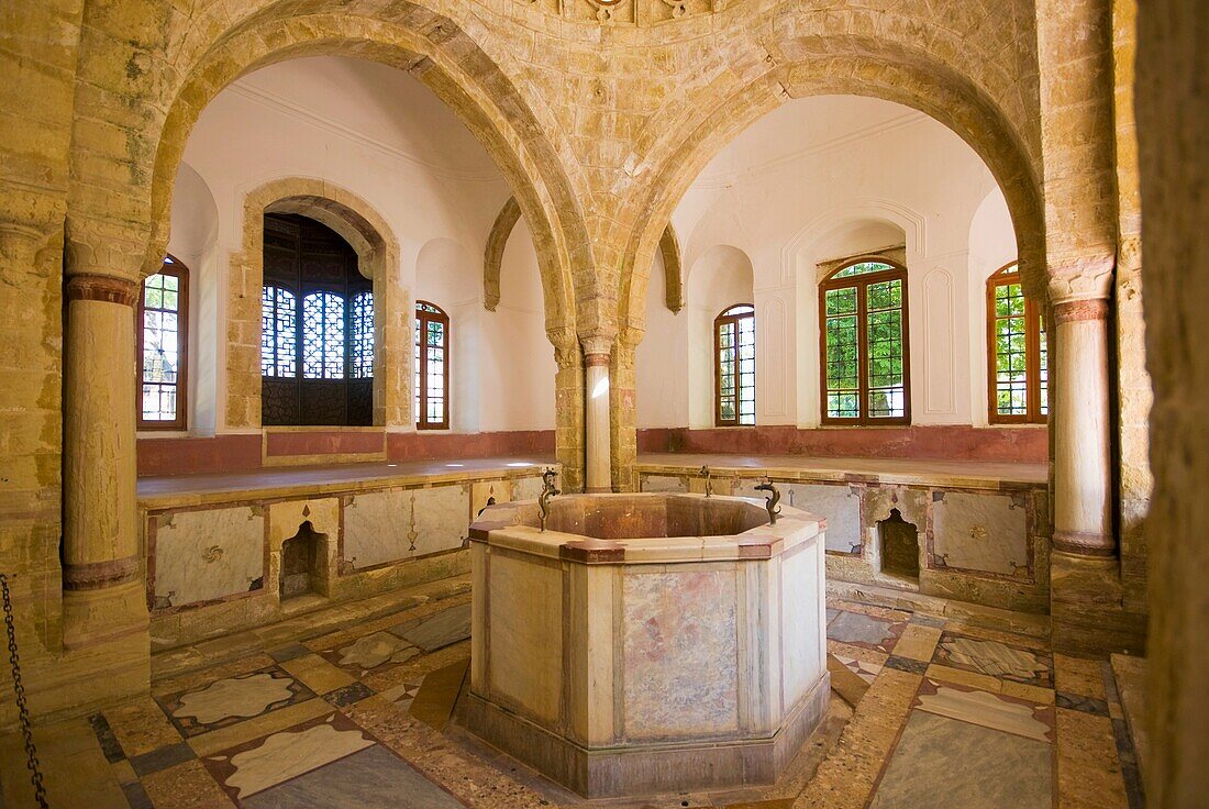 Hamman, Beiteddine Palace of emir Bashir Shihab II, Lebanon