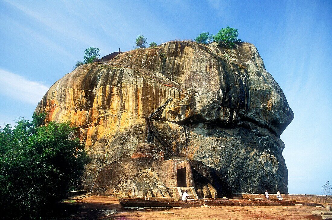 Sigiriya rock fortress and palace, Sri Lanka