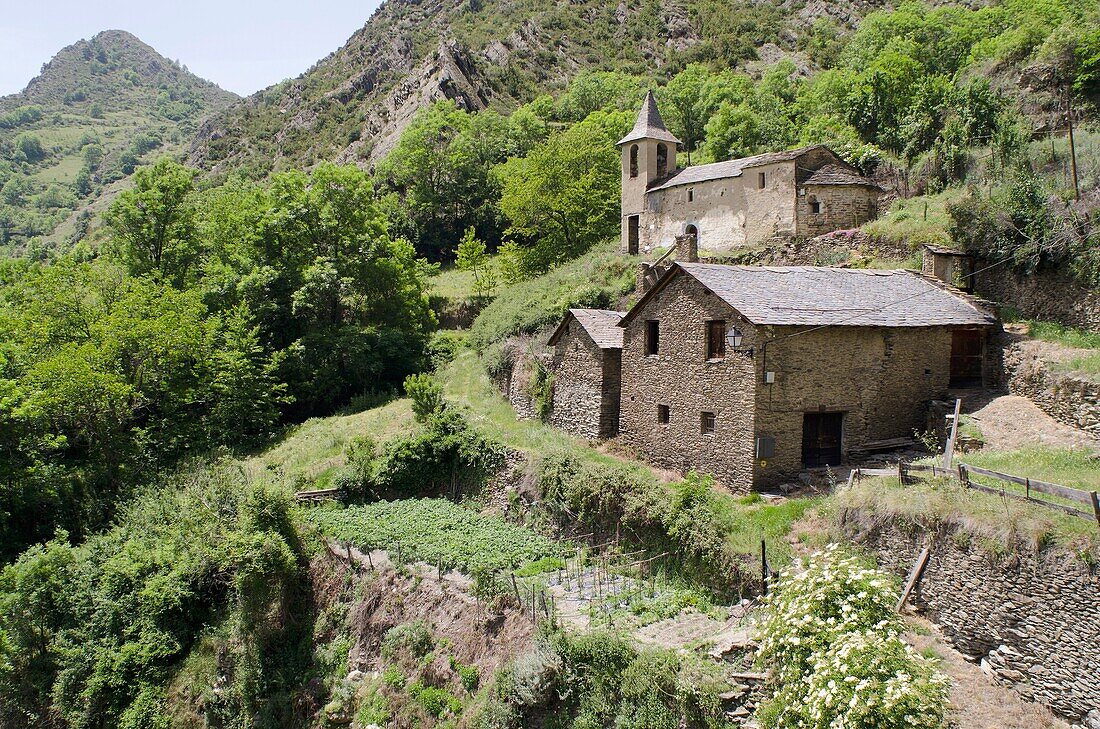 Noris village  Lerida Pyrenees  Pallars Sobira, Lerida, Catalonia, Spain