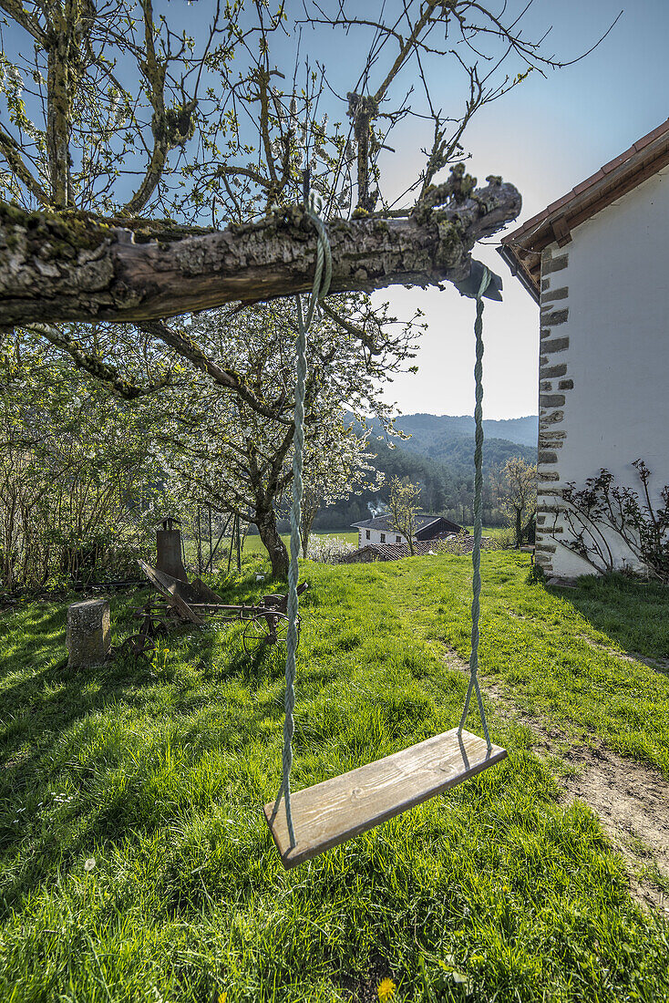 Uriz village, Arce Valley, Navarre, Spain.