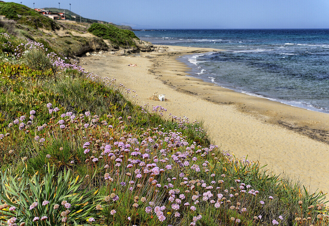 Sardinian beach, northern Sardinia, Italy.