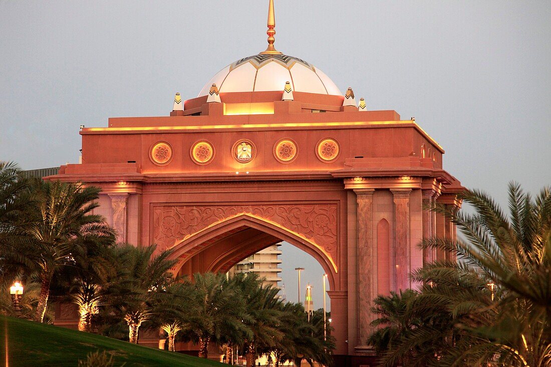 United Arab Emirates, Abu Dhabi, Emirates Palace Hotel,