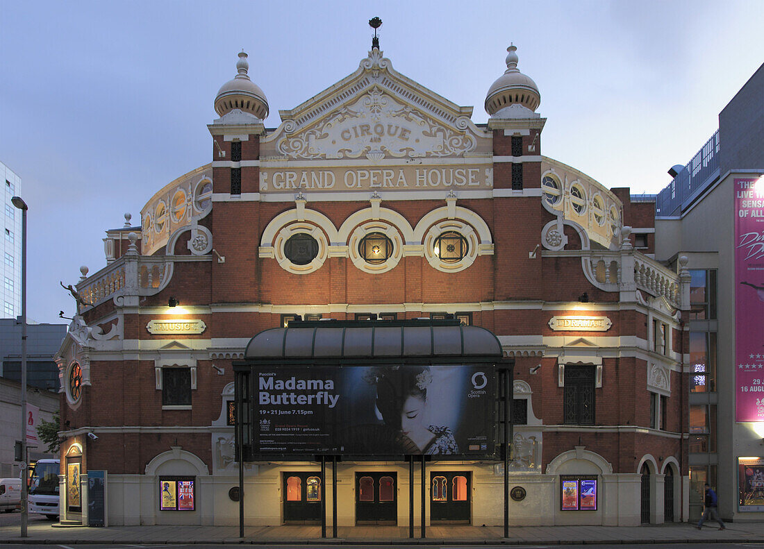 UK, Northern Ireland, Belfast, Grand Opera House,.