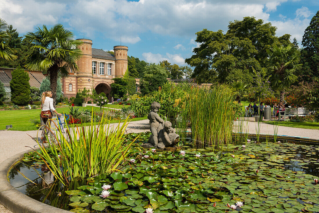 Botanischer Garten, Karlsruhe, Baden-Württemberg, Deutschland