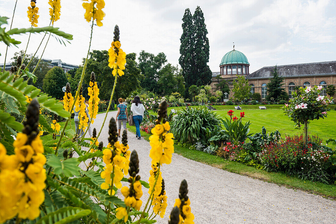 Botanischer Garten, Karlsruhe, Baden-Württemberg, Deutschland