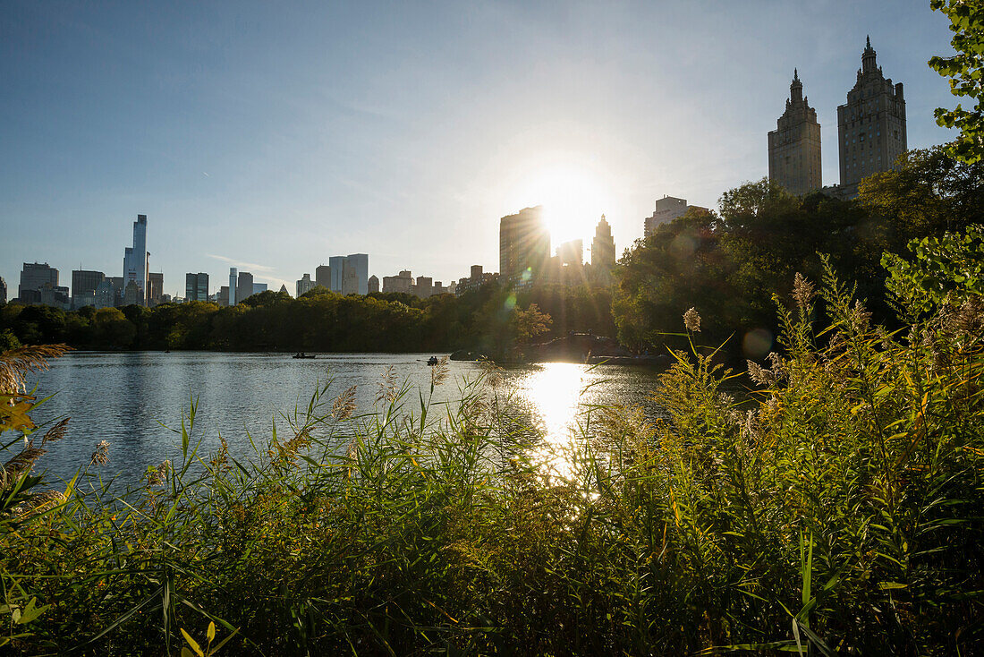 The Lake, Central Park, Manhattan, New York, USA