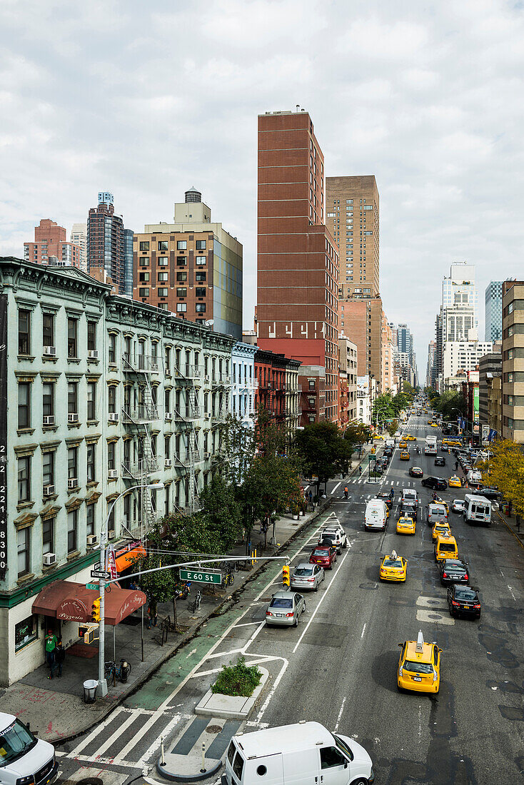 First Avenue, Upper East Side, Manhattan, New York, USA