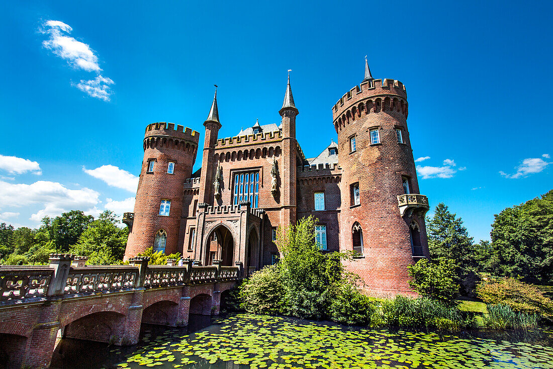 Moyland castle, Bedburg-Hau, North Rhine Westphalia, Germany