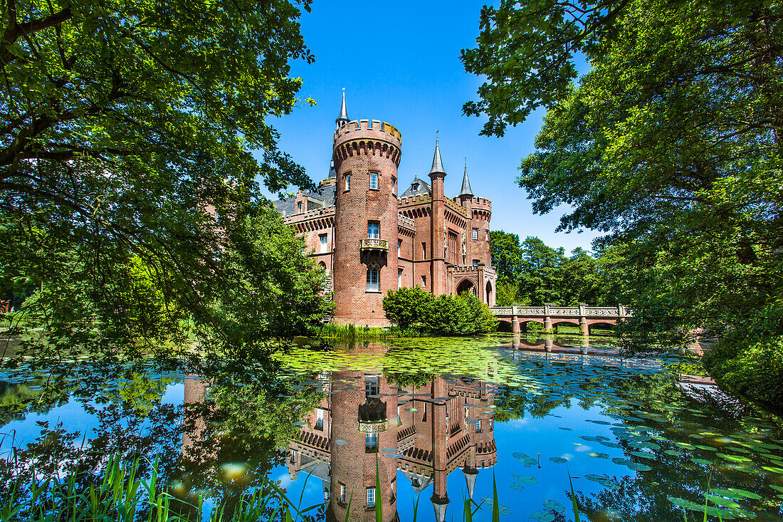 Moyland castle, Bedburg-Hau, North Rhine Westphalia, Germany