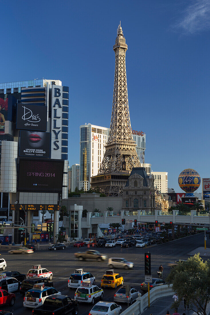 Eiffelturm, Strip, South Las Vegas Boulevard, Las Vegas, Nevada, USA