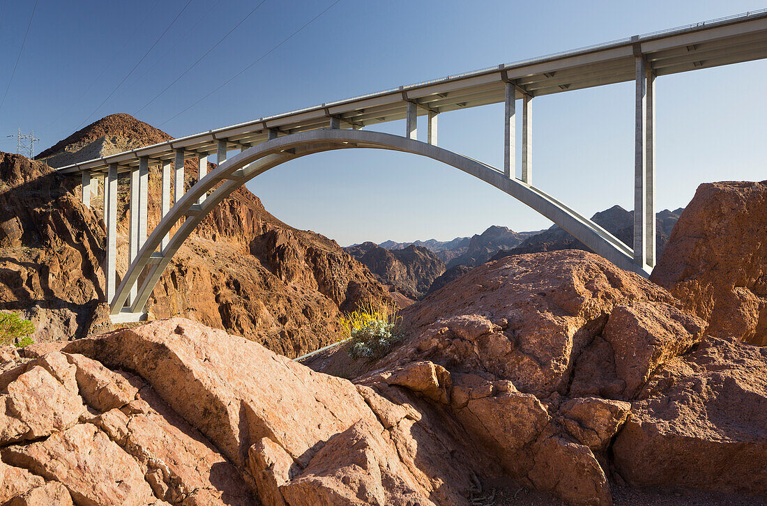 Hoover Dam Bypass, Nevada, USA