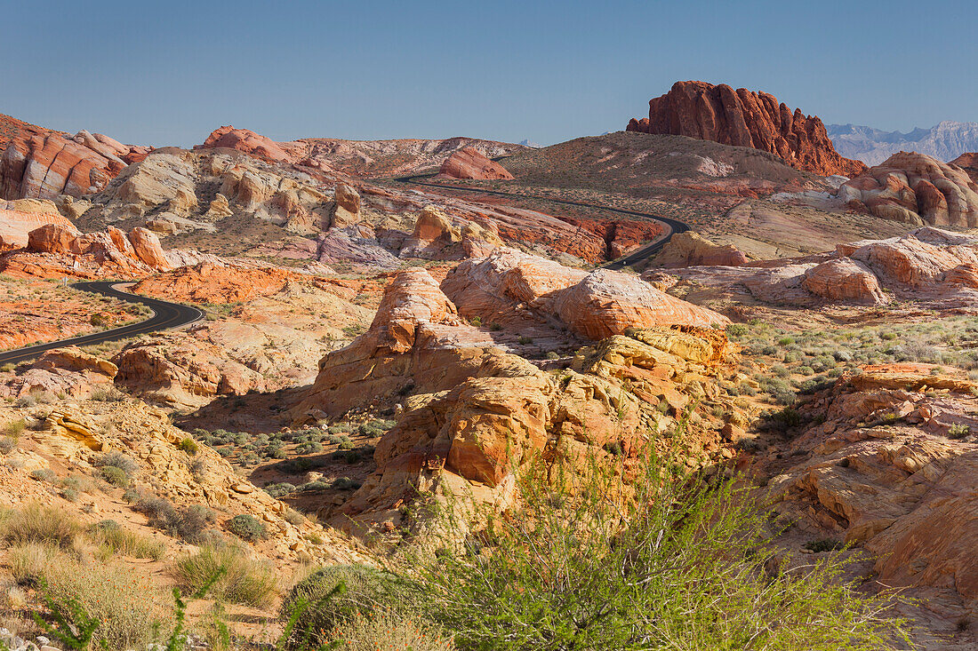 Mouse's Tank Road, Valley of Fire State Park, Nevada, USA