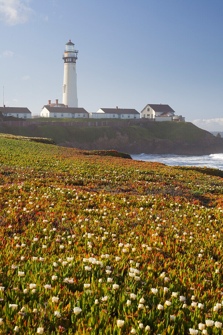 Pigeon Point Leuchtturm, Cabrillo Highway 1, Kalifornien, USA