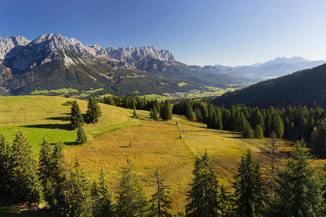 Wilder Kaiser, Scheffau, Tirol, Österreich