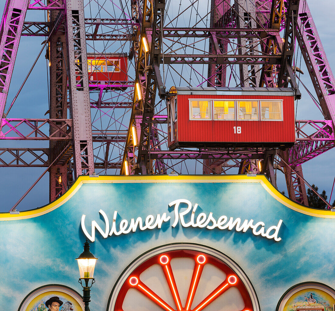 Riesenrad, Wiener Prater, 2. Bezirk, Wien, Österreich