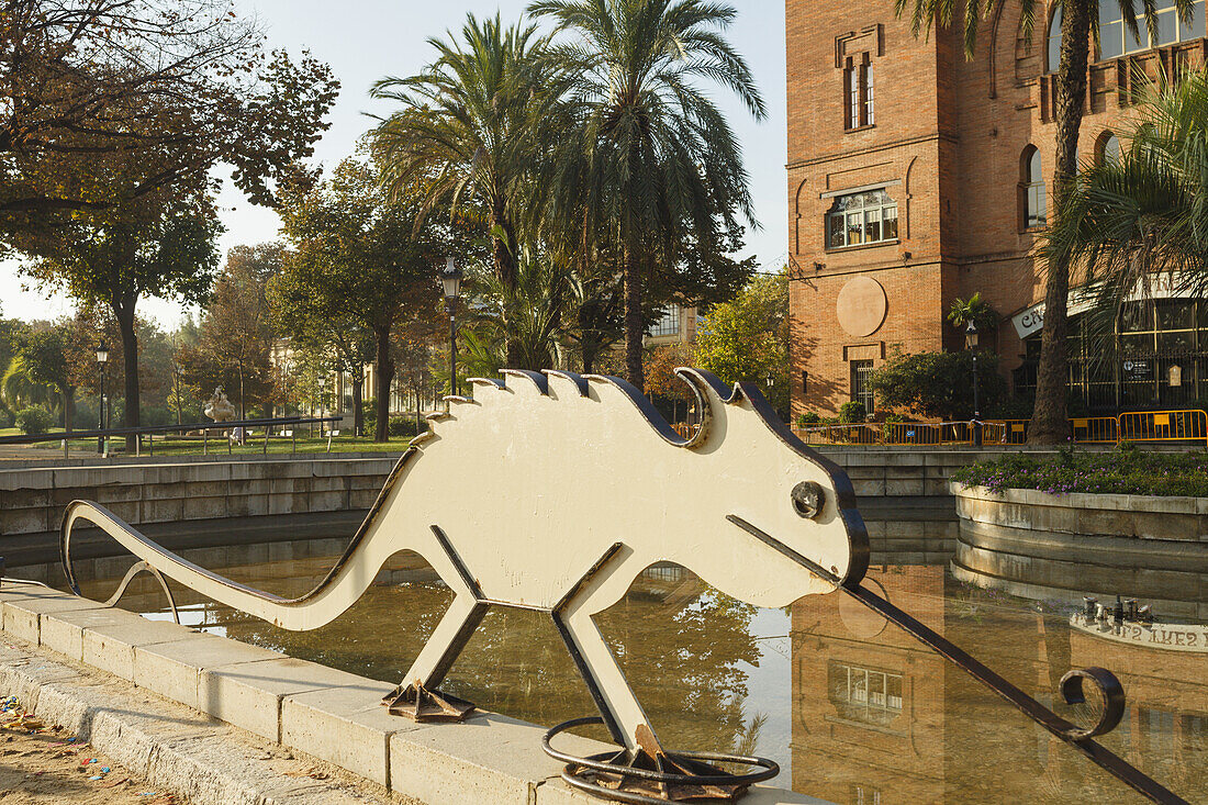 Museo de Zoologia, zoology museum, Castillo de los Tres Dragones, Parc de la Ciutadella, city park, world exhibition 1888, Barcelona, Catalunya, Catalonia, Spain