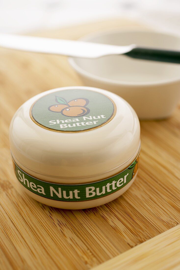 Container of Shea Nut Butter