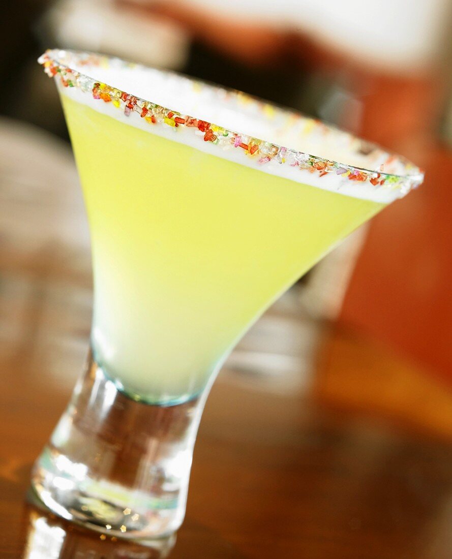 An Apple Martini