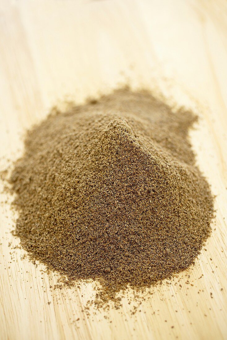 Pile of Ground Chia Seed