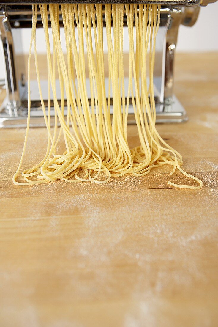 Making Fresh Pasta in a Pasta Maker