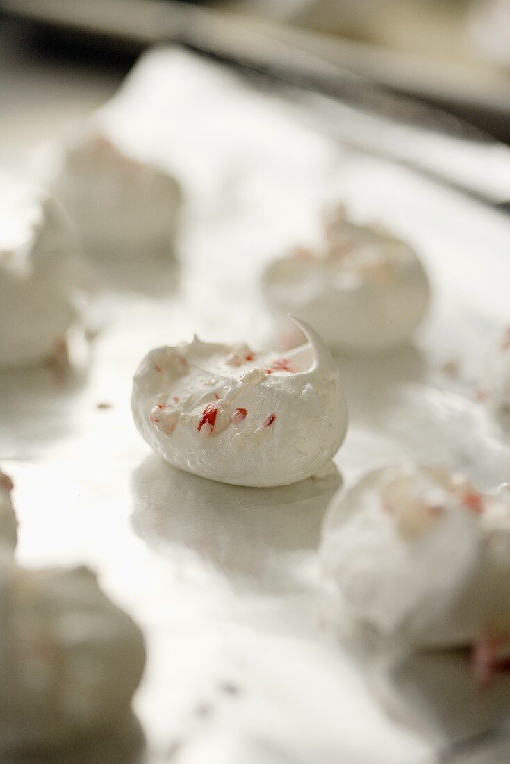 Fresh Baked Meringue Cookies