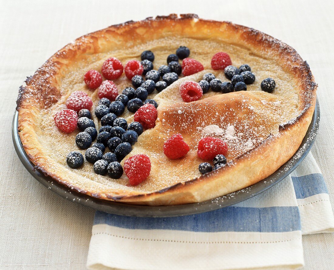 Dutch Baby with Berries 