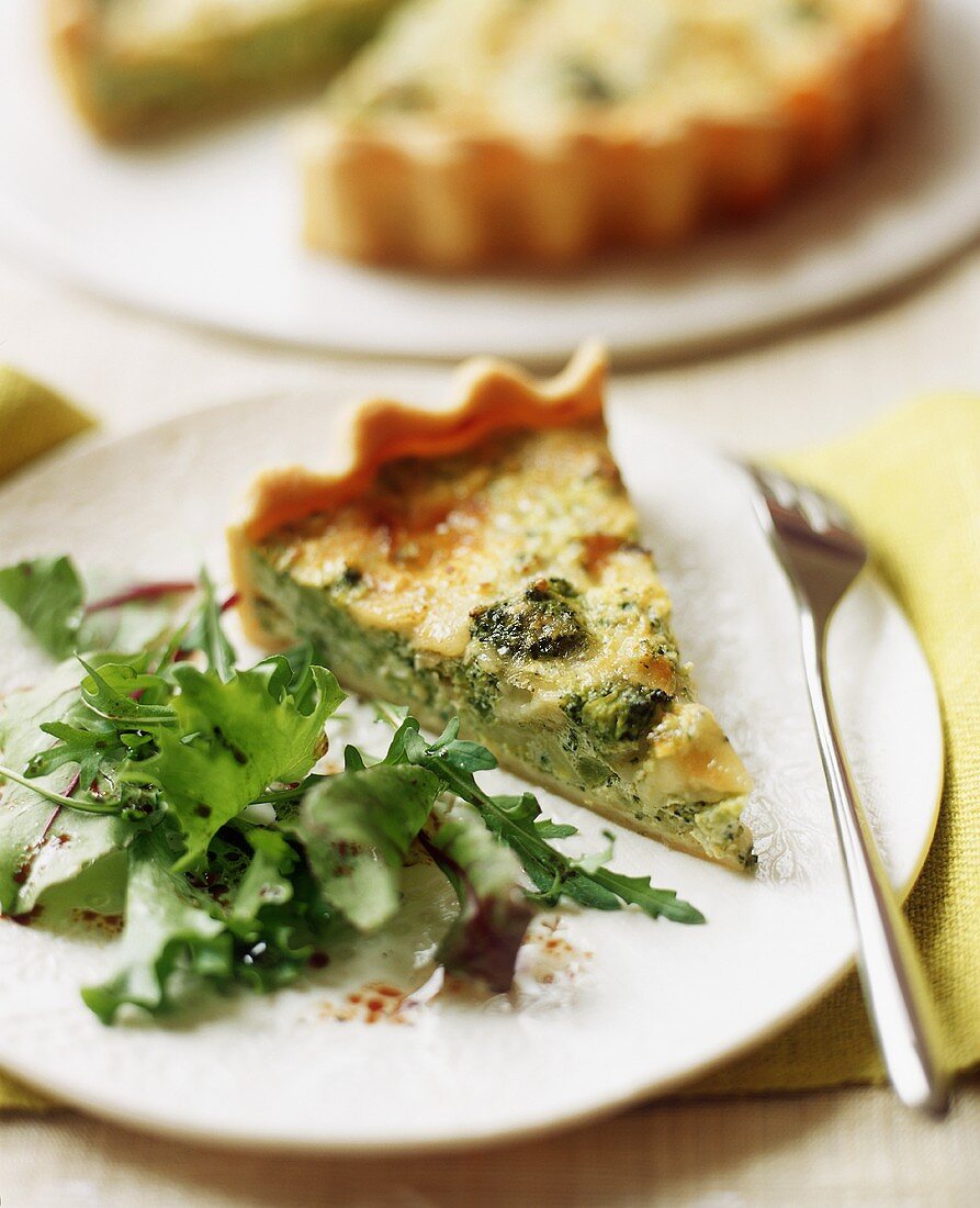 Broccoli quiche