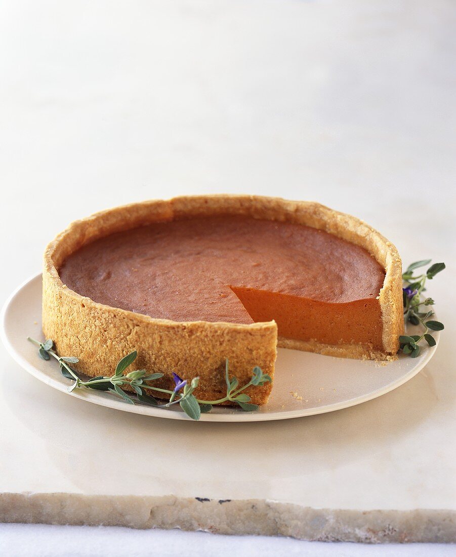 Pumpkin Pie, angeschnitten