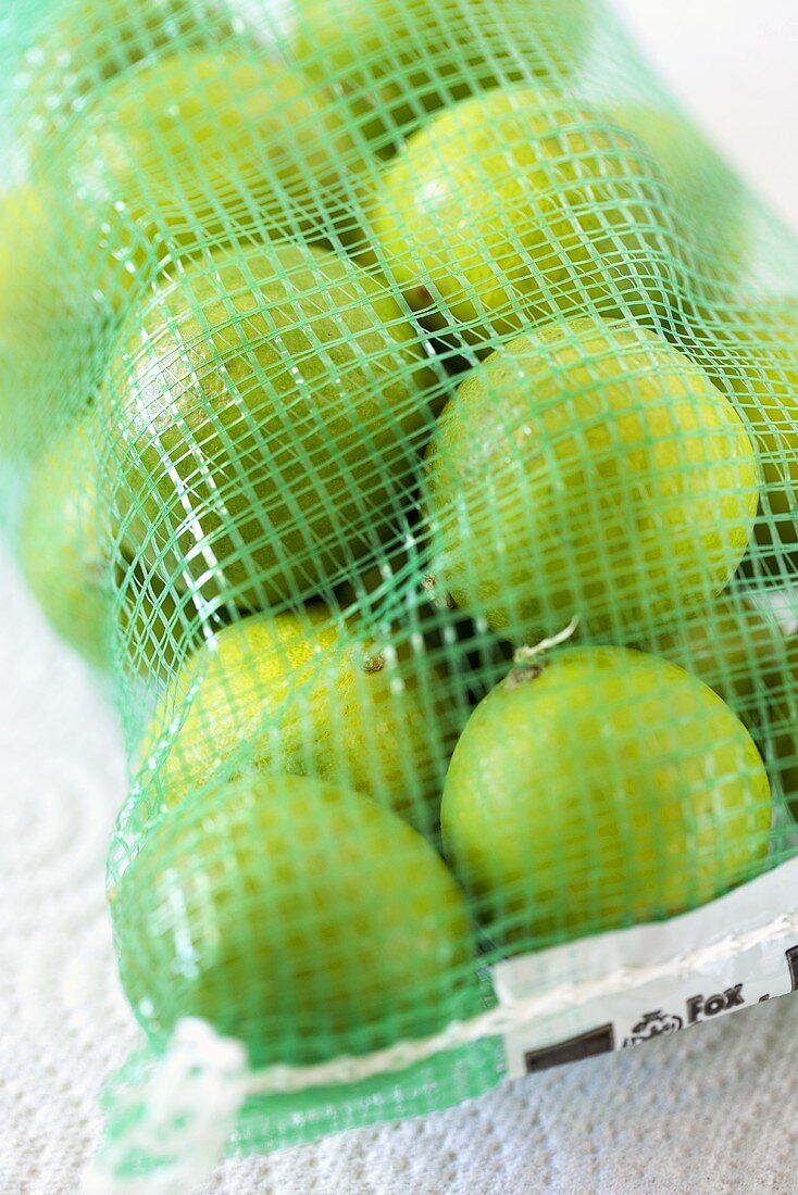 Key Limes in a Netted Bag
