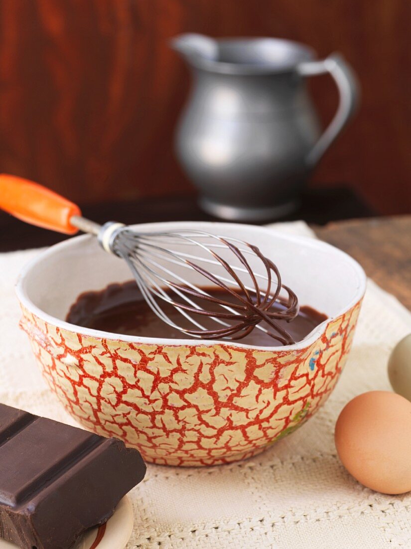 Whisk in a Bowl of Pudding
