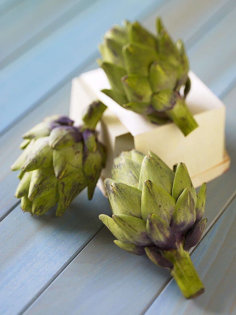 Three Artichokes