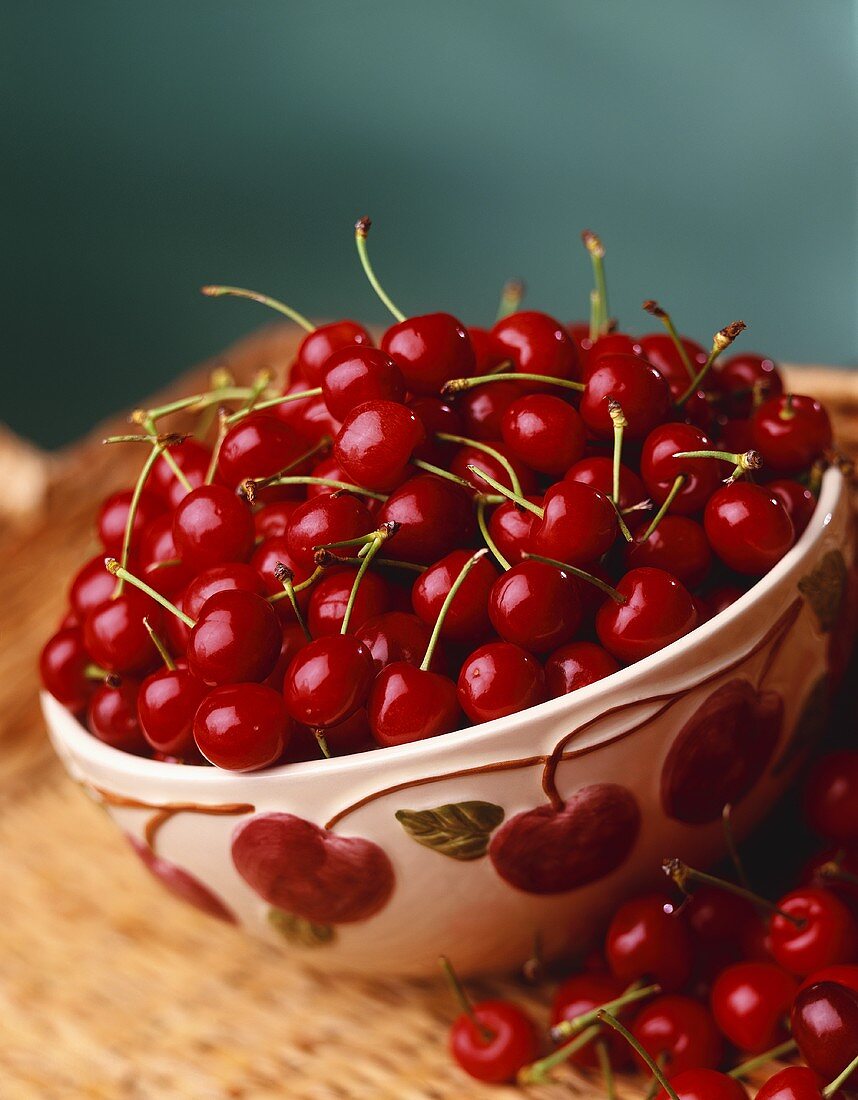 Bowl of Fresh Cherries