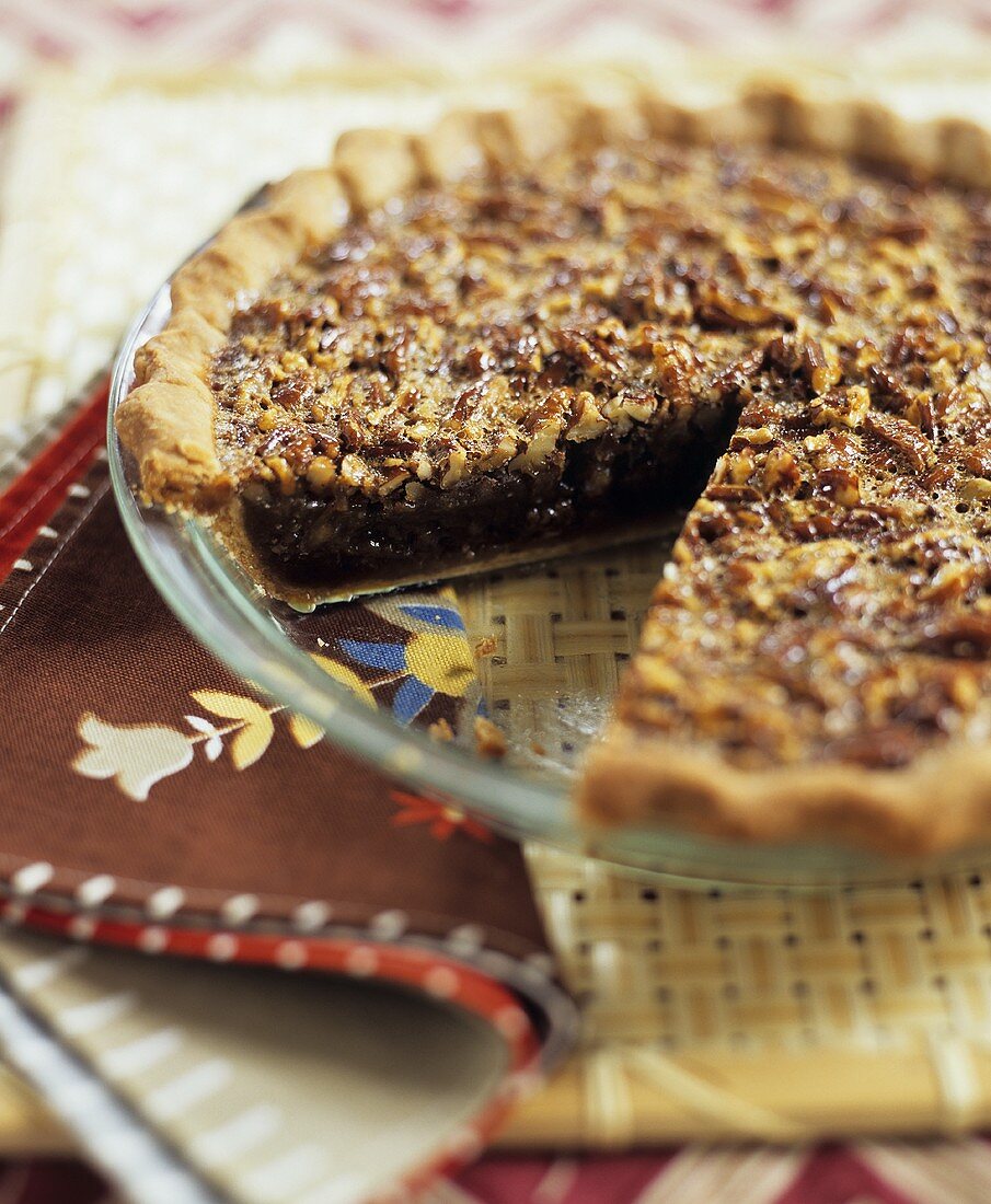 Pecanpie, angeschnitten