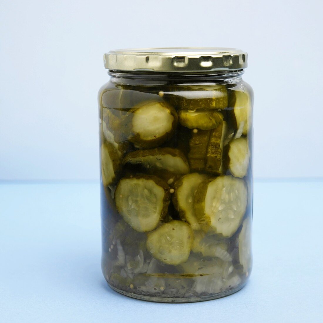 Jar of Sliced Pickles