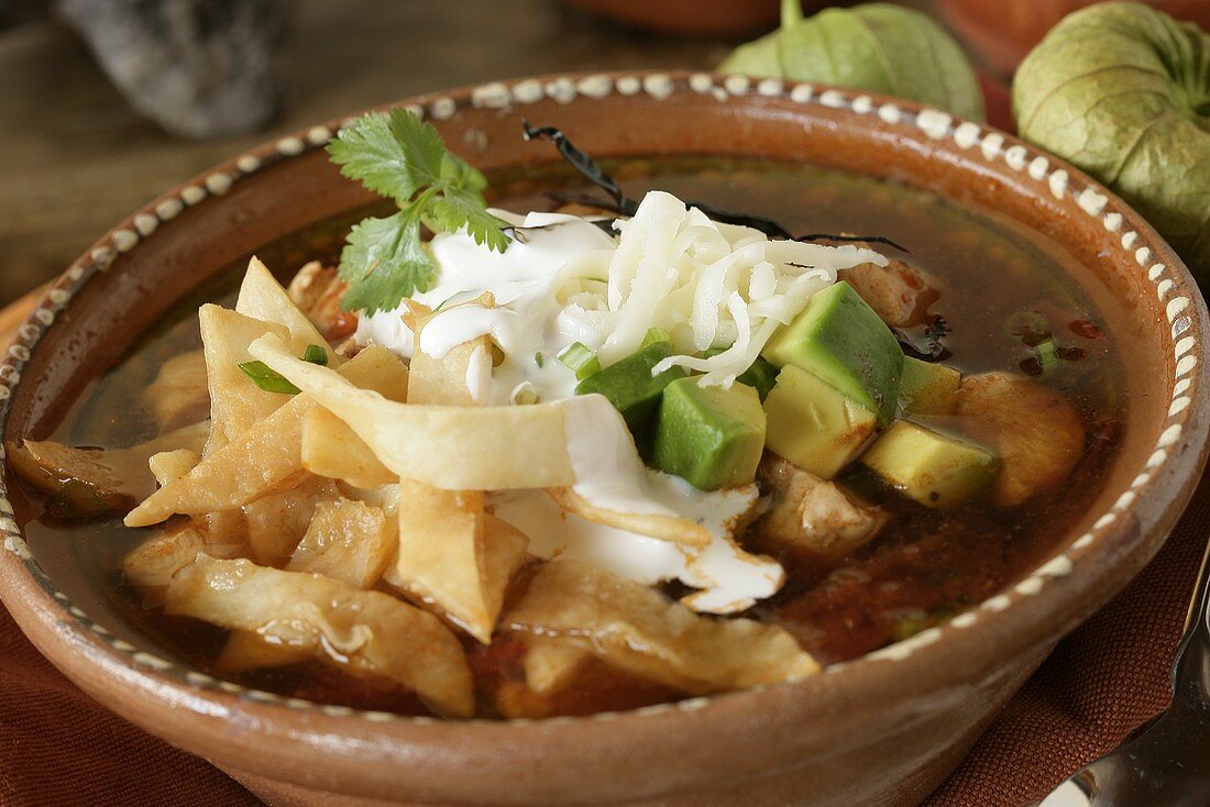 Bowl of Tortilla Soup