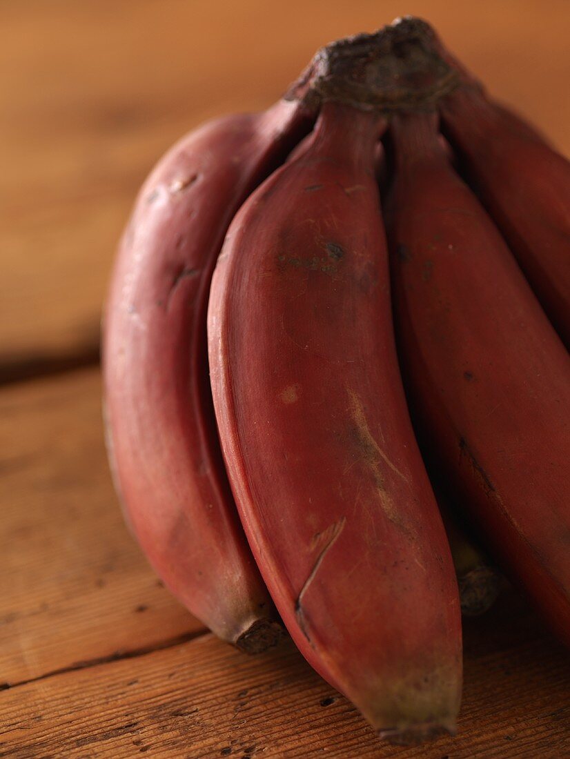 Bunch of Red Bananas