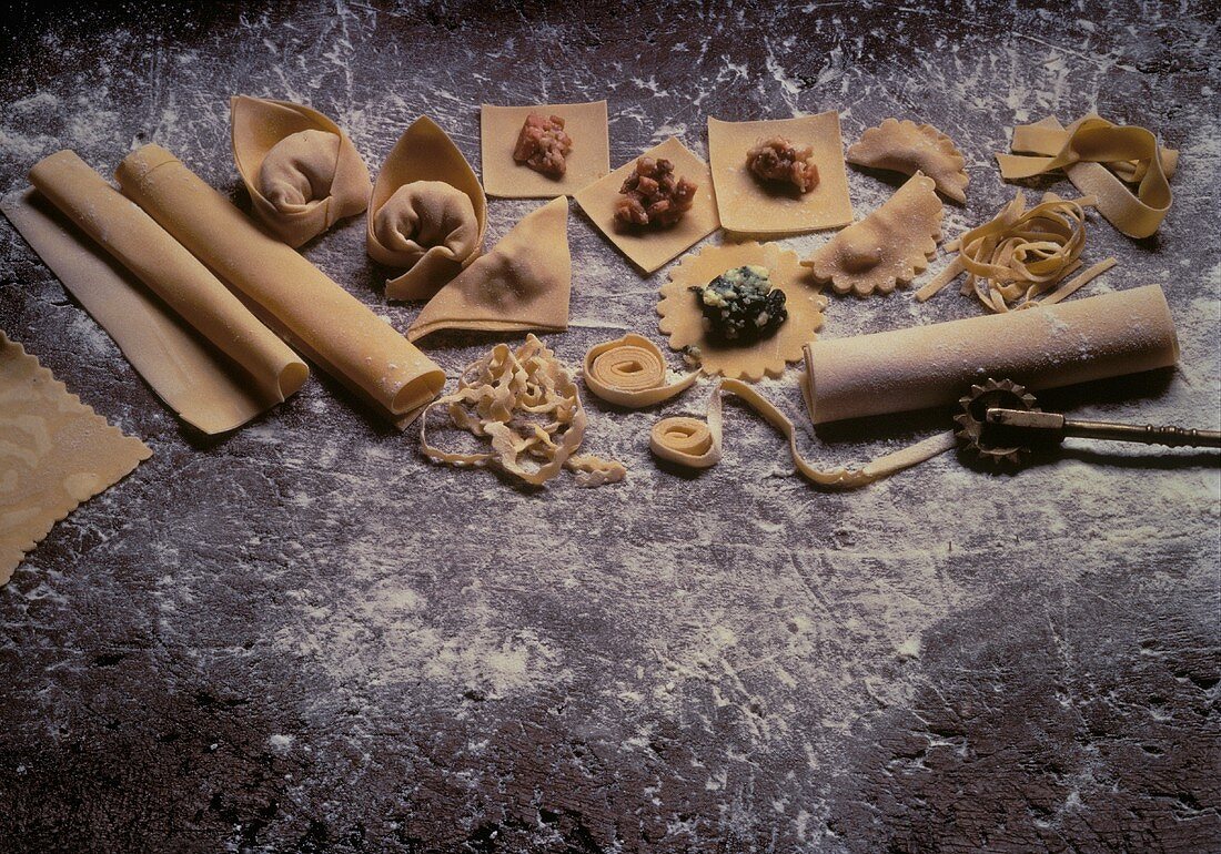 Assortment of Fresh Made Pastas