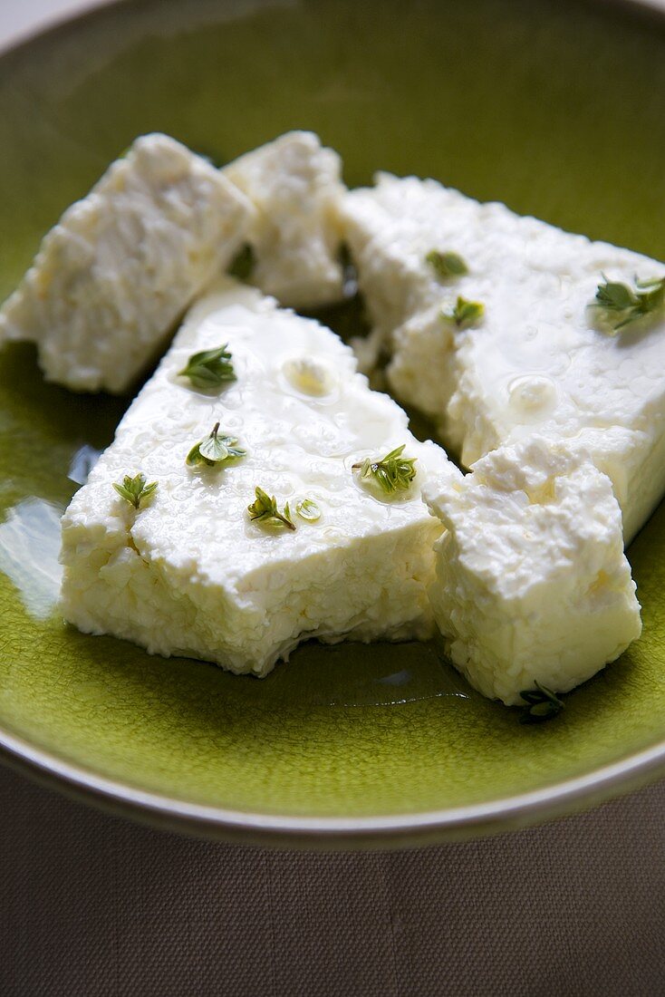 Feta mit Thymian