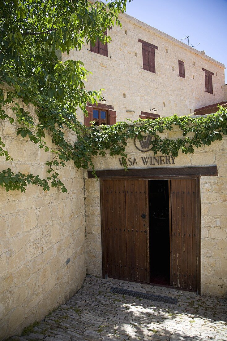 Die Kellerei Vasa Winery auf Zypern