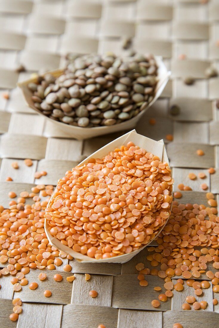 Red and Put Lentils