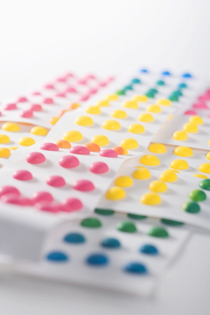 Strips of Candy Buttons