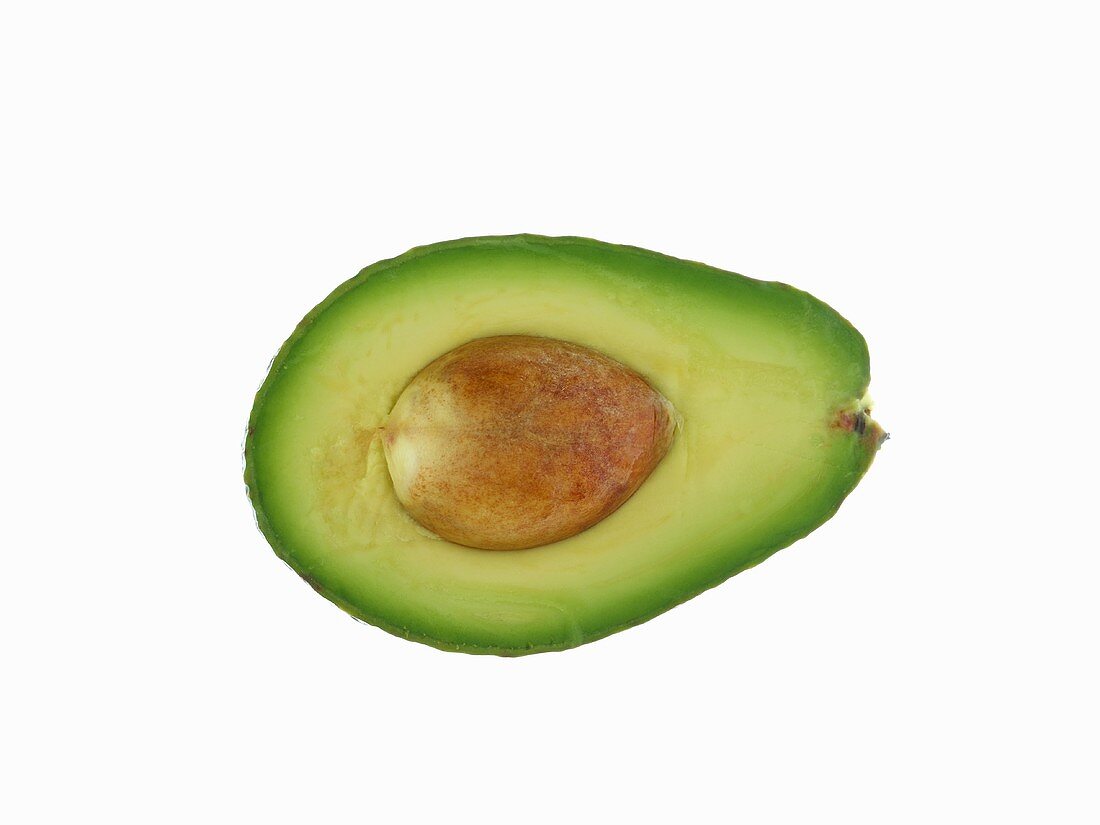 Half an Avocado with Pit