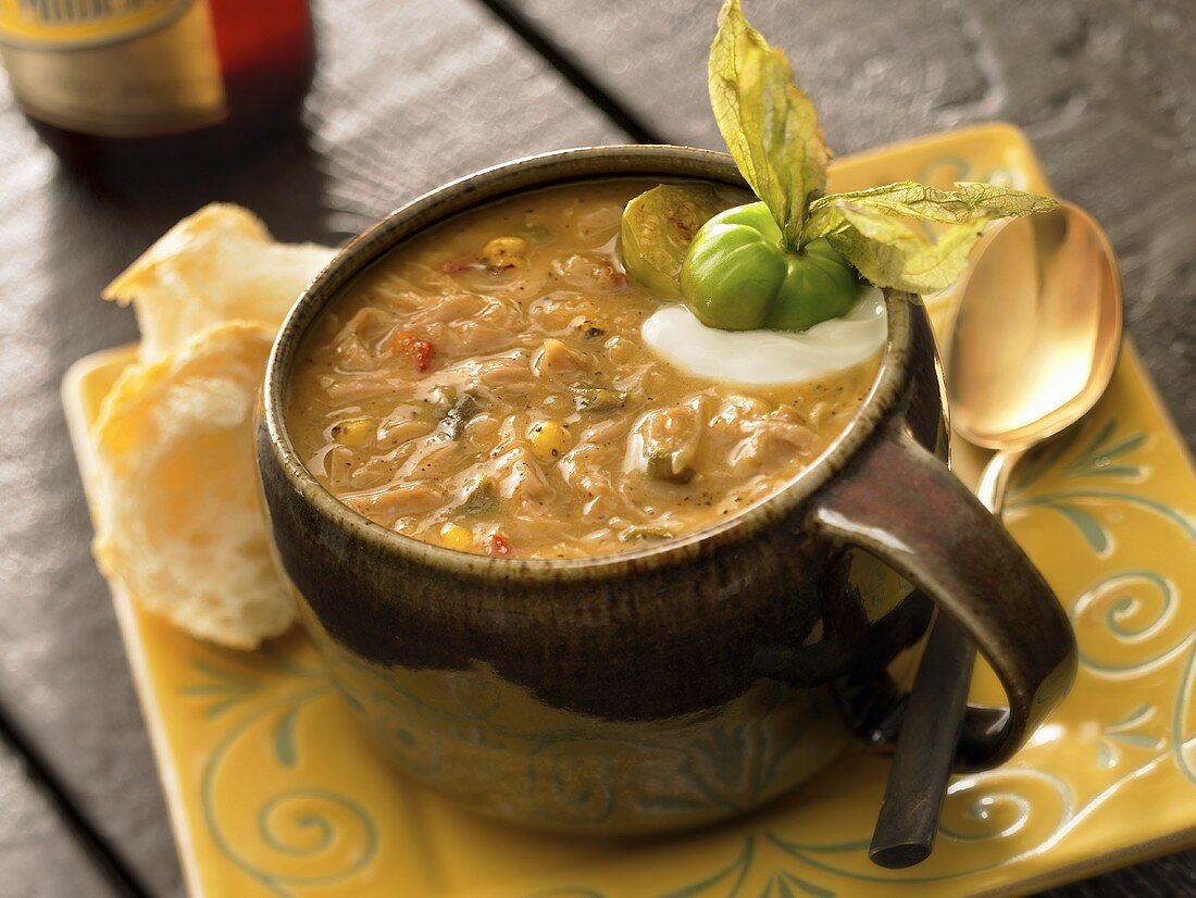 Corn Chowder (Maissuppe, USA)