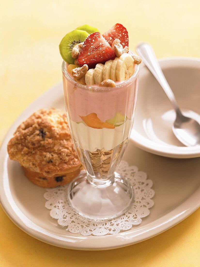 Fruit and Yogurt Parfait